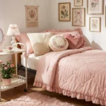 15 Stunning Girly Apartment Ideas and Pink Dorm Room Ideas Youll Obsess Over